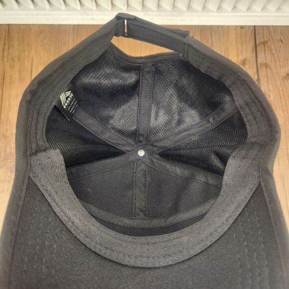 Reebok RBX Hat Cap Strap Back Black Performance Running Training Sports Tennis - Picture 8 of 9